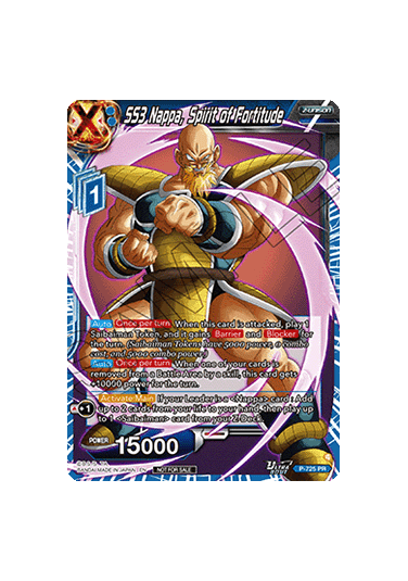 SS3 Nappa, Spirit of Fortitude (V.1 - Promo)