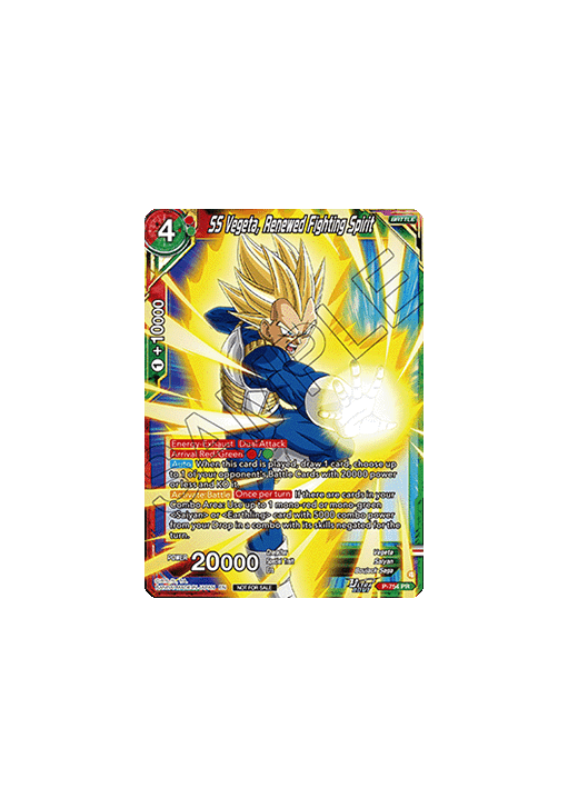 SS Vegeta, Renewed Fighting Spirit (V.1 - Promo)