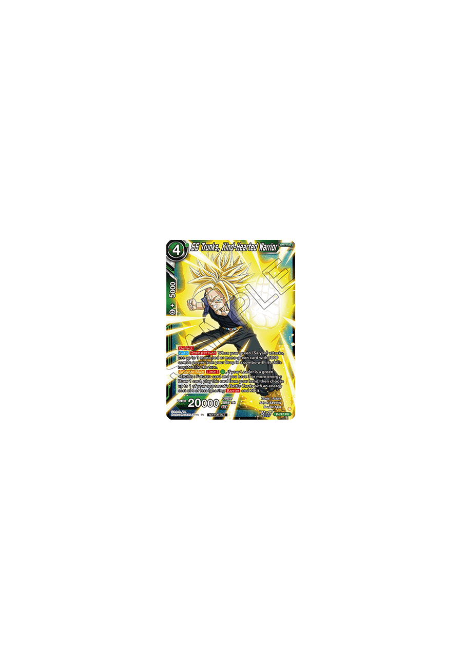 SS Trunks, Kind-Hearted Warrior (V.1 - Promo)