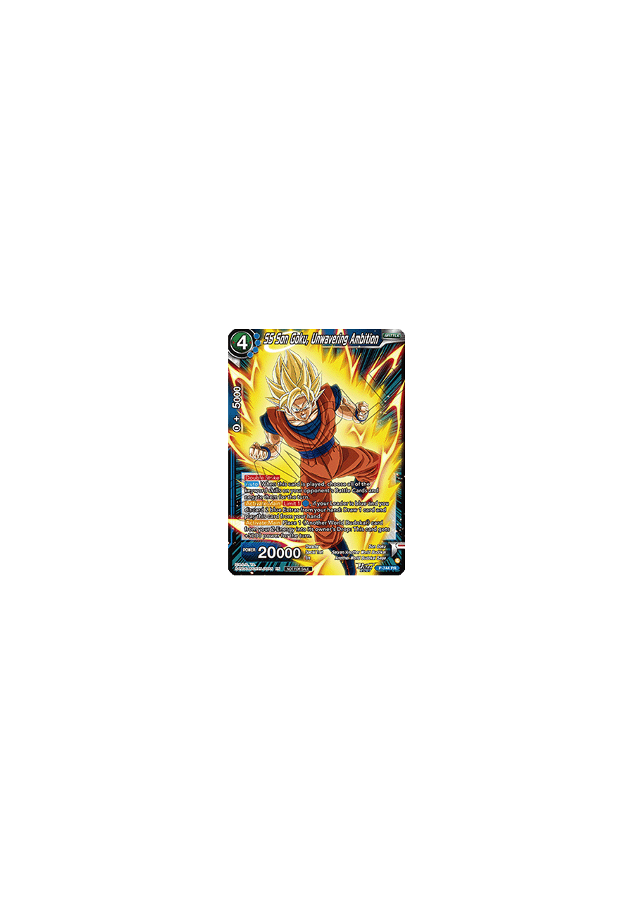 SS Son Goku, Unwavering Ambition (V.1 - Promo)