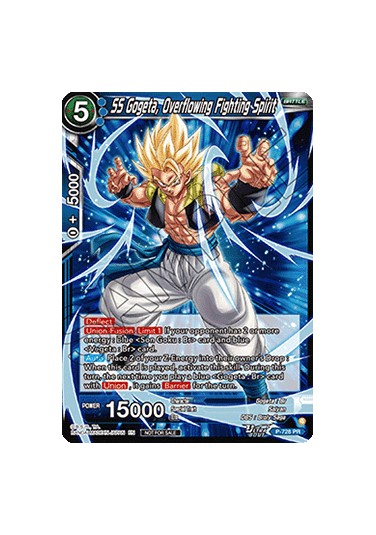 SS Gogeta, Overflowing Fighting Spirit (V.1 - Promo)