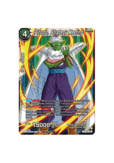 Piccolo, Strategy Meeting (V.1 - Promo)