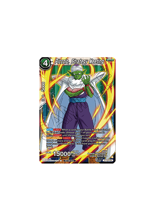 Piccolo, Strategy Meeting (V.1 - Promo)