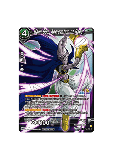 Majin Buu, Aggregation of Rage (V.1 - Promo)