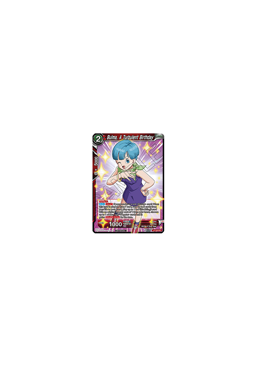 Bulma, A Turbulent Birthday (V.1 - Promo)