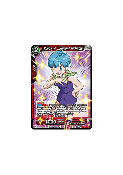 Bulma, A Turbulent Birthday (V.1 - Promo)