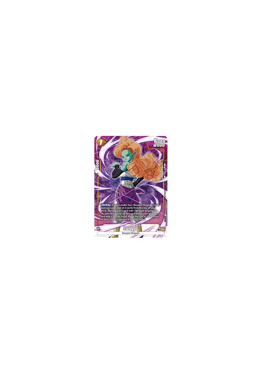 Zangya (FP-089) [Fusion World] (V.1 - Promo)