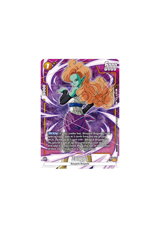 Zangya (FP-089) [Fusion World] (V.1 - Promo)