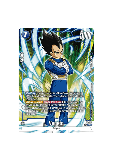 Vegeta (FP-087) [Fusion World] (V.1 - Promo)