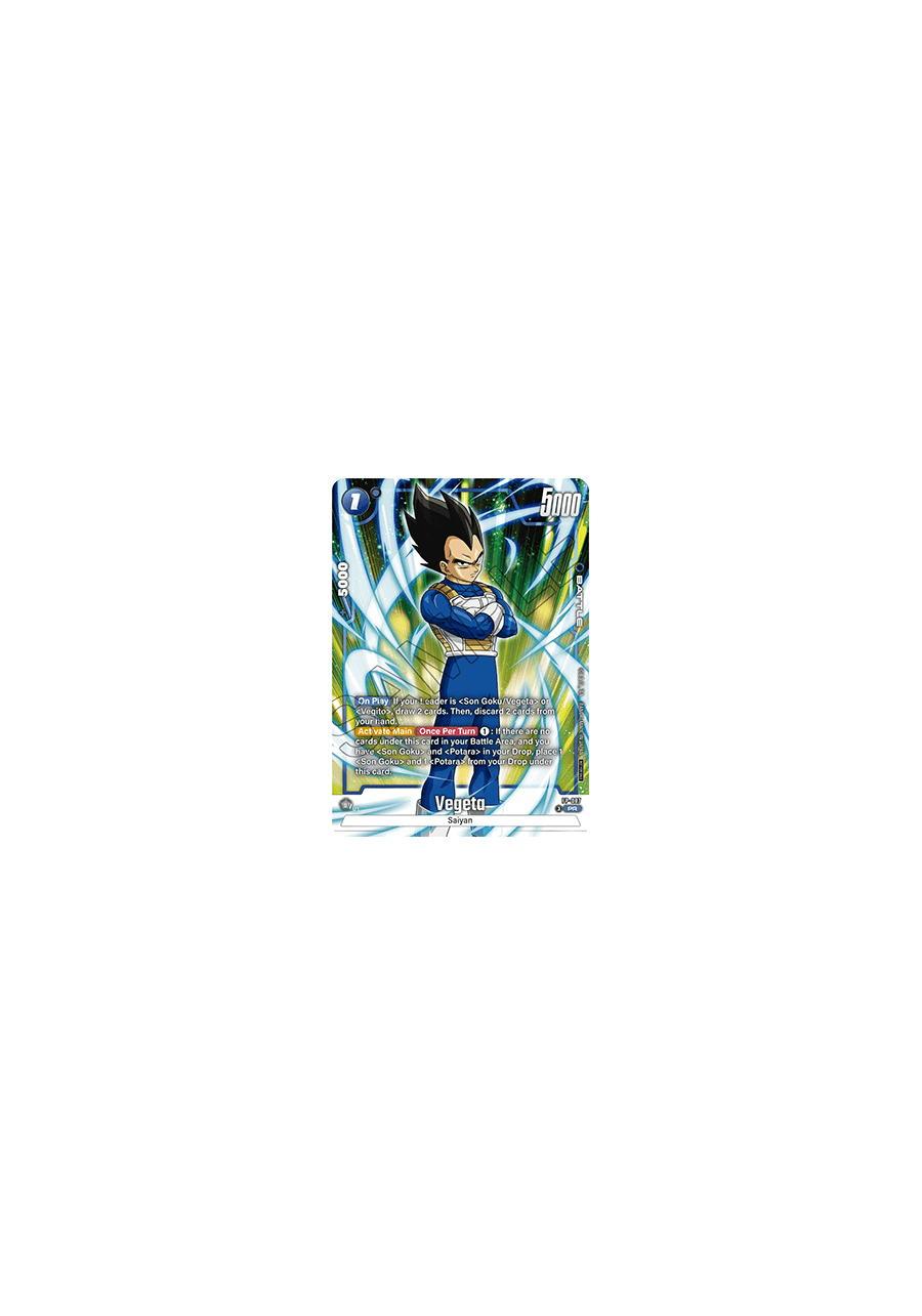 Vegeta (FP-087) [Fusion World] (V.1 - Promo)