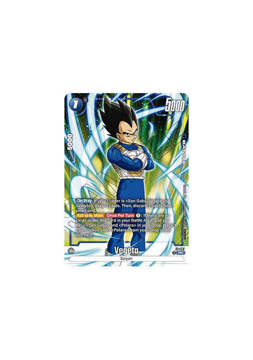 Vegeta (FP-087) [Fusion World] (V.1 - Promo)
