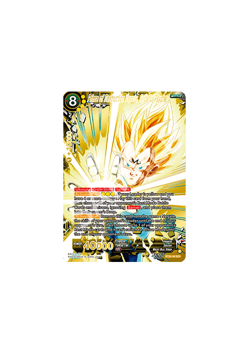 Prince of Destruction Vegeta, Prideful Psyche