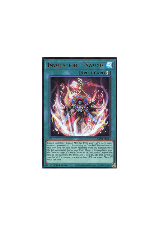 Invocation ”Sword” (V.1 - Ultra Rare)