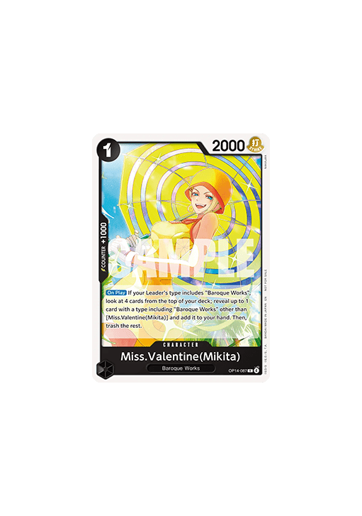 Miss.Valentine(Mikita) (OP14-087) (V.2)