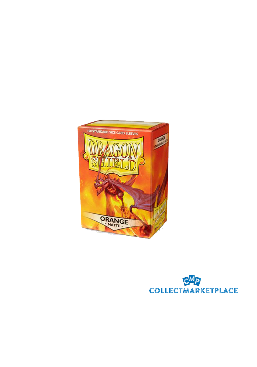 Dragon Shiel Matte orange standard Size 100