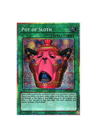 Pot of Sloth (V.2 - Starlight Rare)