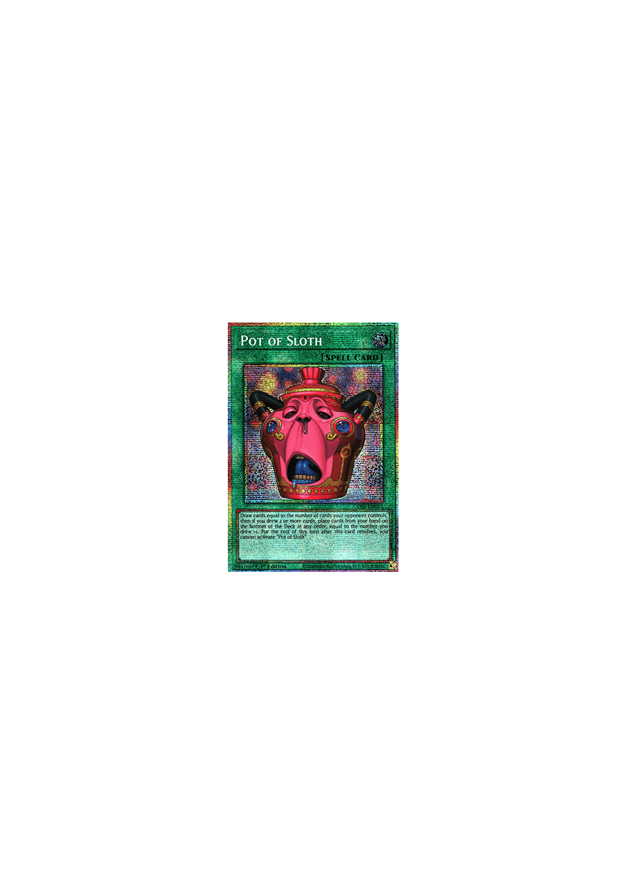Pot of Sloth (V.2 - Starlight Rare)