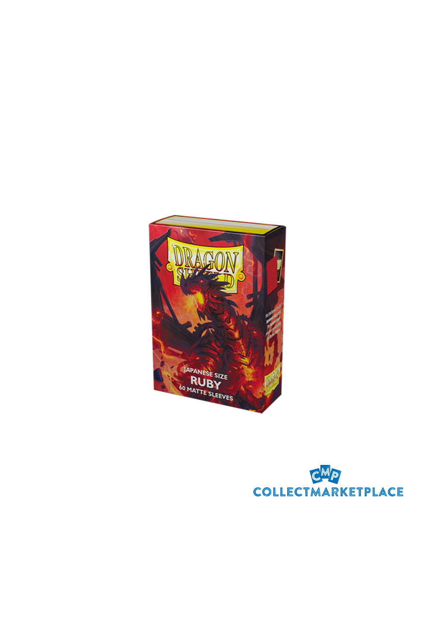 Dragon Shield Matte Ruby Japan Size 60