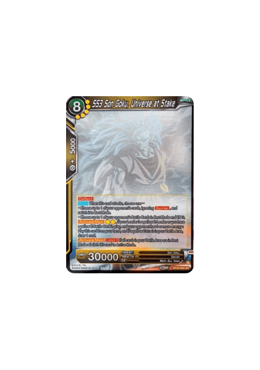 SS3 Son Goku, Universe at Stake (V.3 - Super Rare)