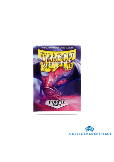 Dragon Shiel Matte Purple Standard Size 100