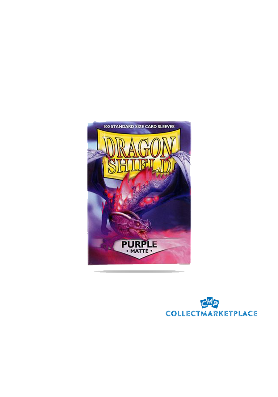 DRAGON SHIELD MATTE purple standard size 100 DRAGON SHIELD MATTE purple standard size 100
