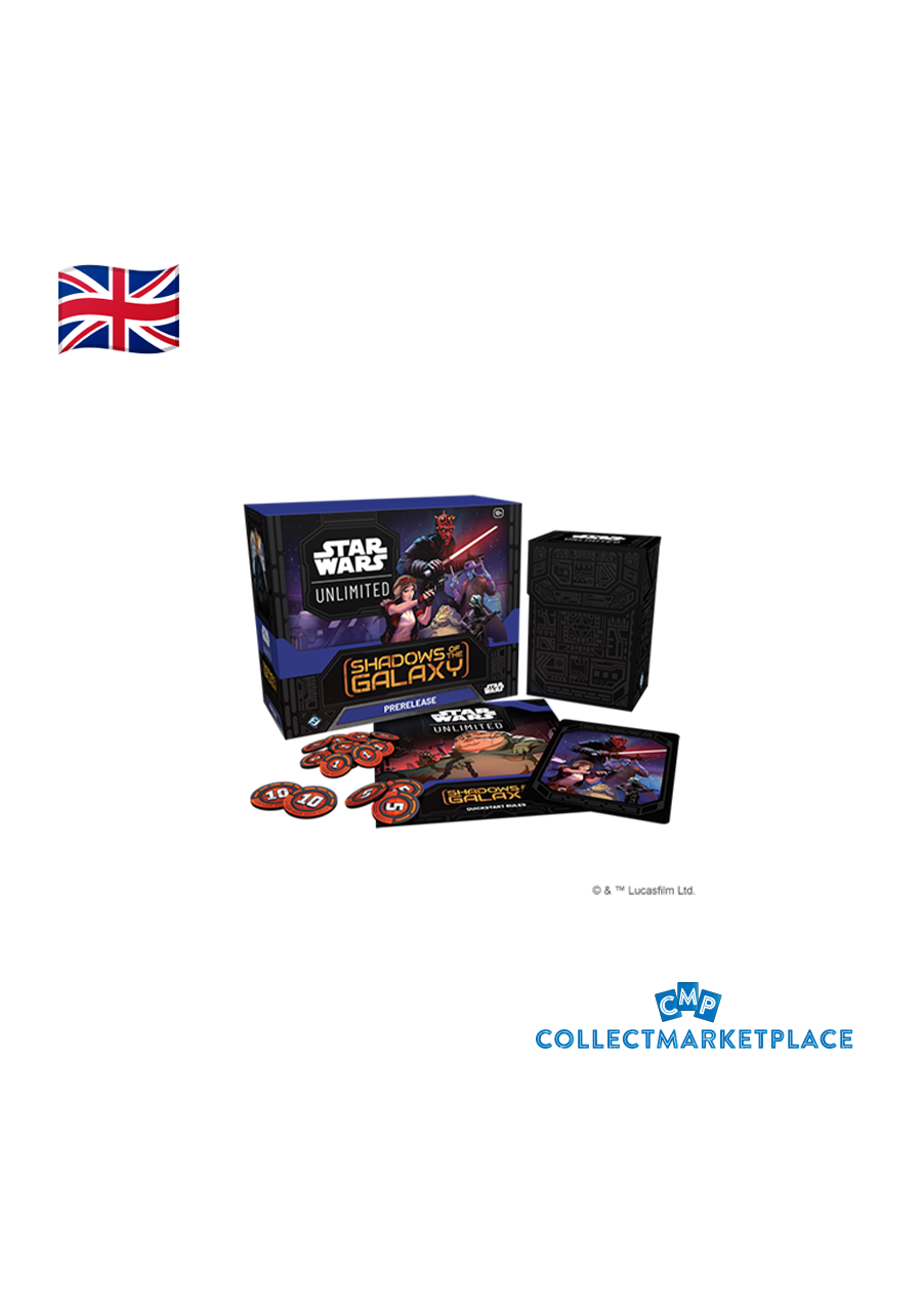 STAR WARS: UNLIMITED - SHADOWS OF THE GALAXY: PRERELEASE BOX ENG STAR WARS: UNLIMITED - SHADOWS OF THE GALAXY: PRERELEASE BOX ENG