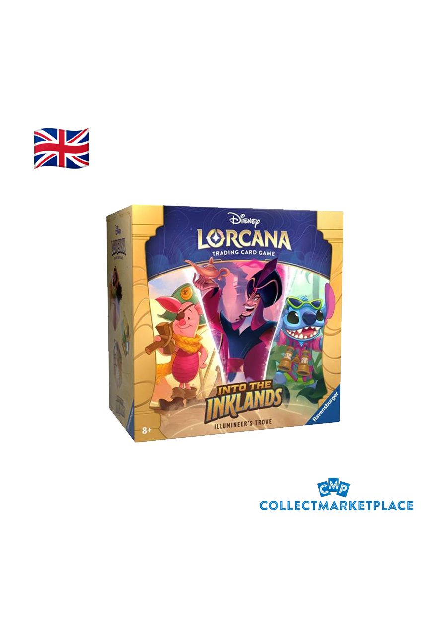 Disney Lorcana illuminer's trove DisplayDisney Lorcana illuminer's trove Into the Inklands