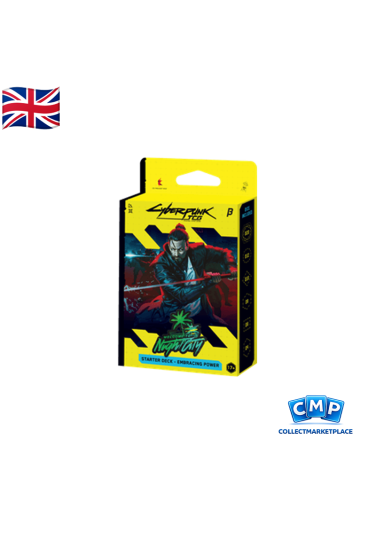CYBERPUNK TCG - WELCOME TO NIGHT CITY - STARTER DECK - EMBRACING POWER - ENG