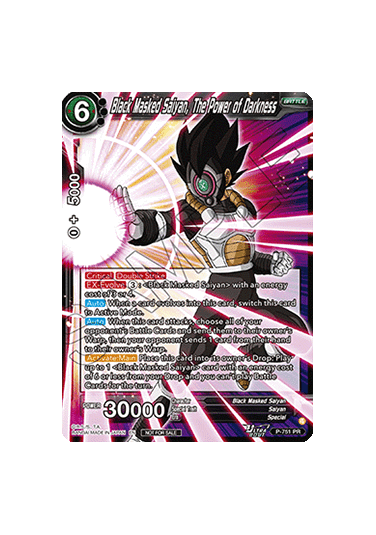 Black Masked Saiyan, The Power of Darkness (V.1 - Promo)