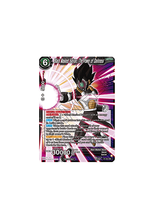 Black Masked Saiyan, The Power of Darkness (V.1 - Promo)