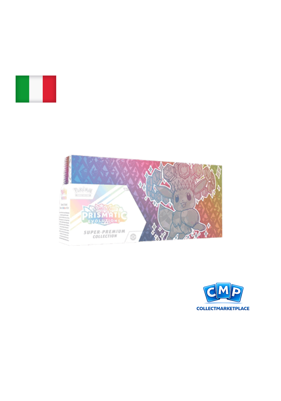 Pokémon Scarlett & Violet Super Premium Prismatic Evolution ITA Pokémon Scarlett & Violet Super Premium Prismatic Evolution ITA