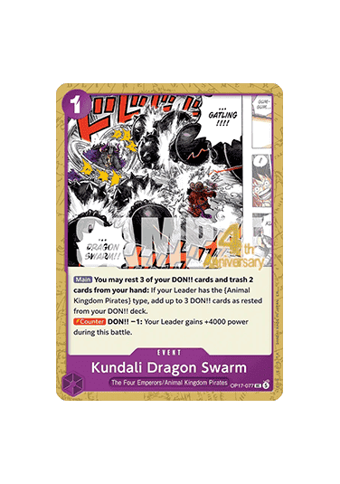 Kundali Dragon Swarm (OP17-077)