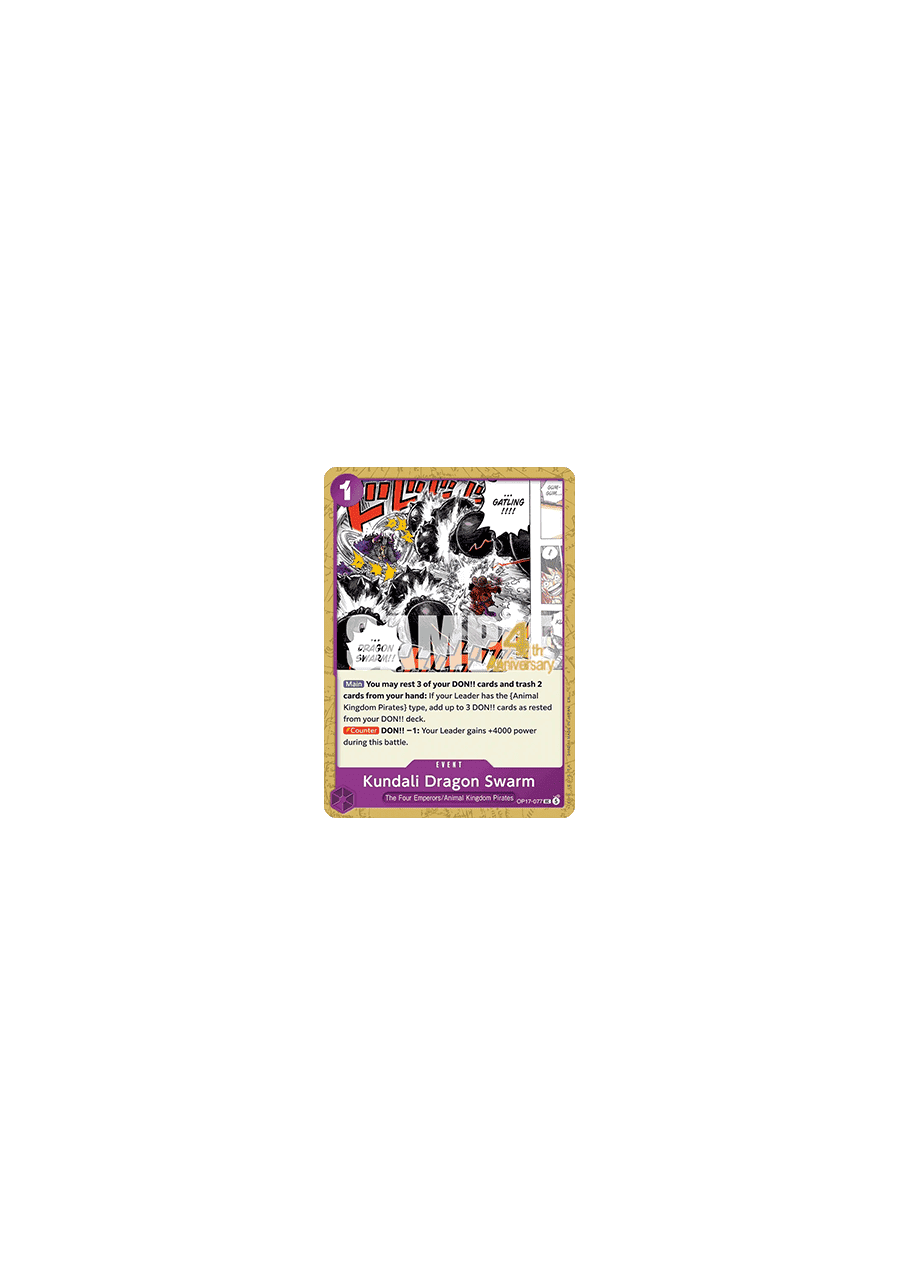 Kundali Dragon Swarm (OP17-077)