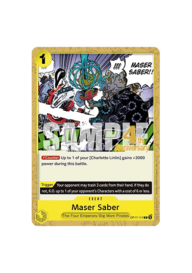 Maser Saber (OP17-117)