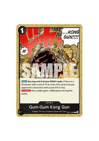 Gum-Gum Kong Gun (OP17-098)