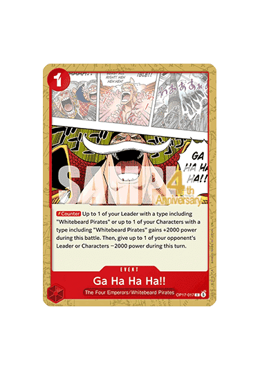 Ga Ha Ha Ha!! (OP17-017)