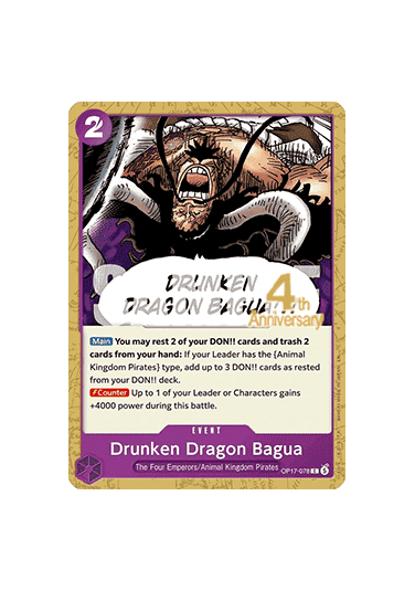 Drunken Dragon Bagua (OP17-078)