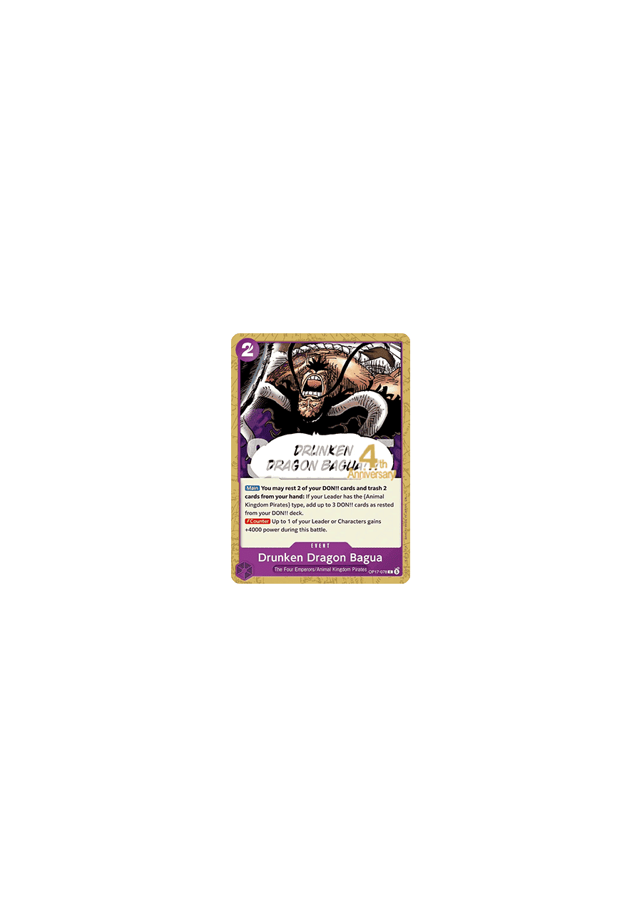 Drunken Dragon Bagua (OP17-078)