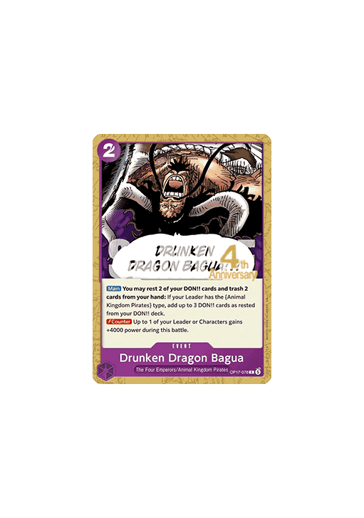 Drunken Dragon Bagua (OP17-078)