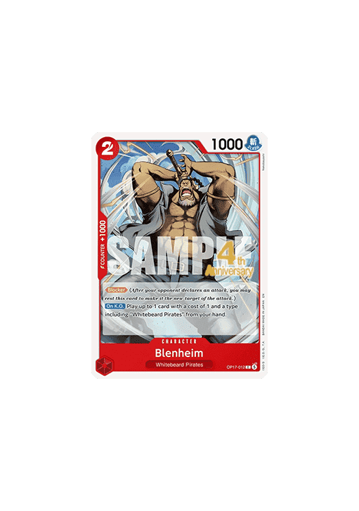Blenheim (OP17-012)