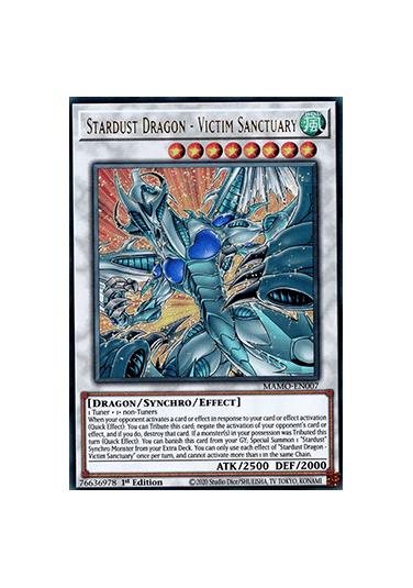 Stardust Dragon - Victim Sanctuary (V.1 - Ultra Rare)