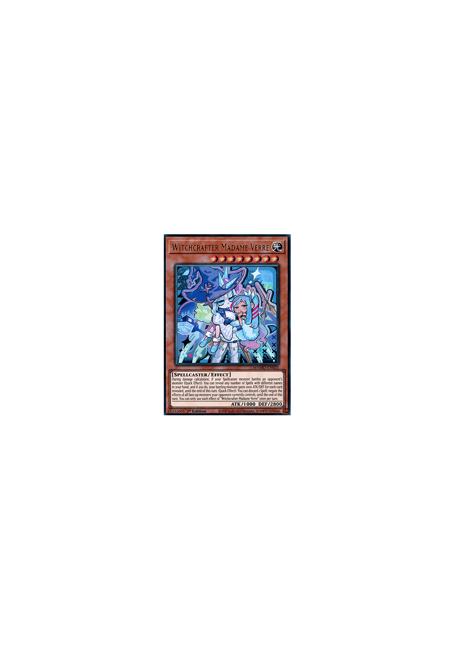 Witchcrafter Madame Verre (V.1 - Ultra Rare)