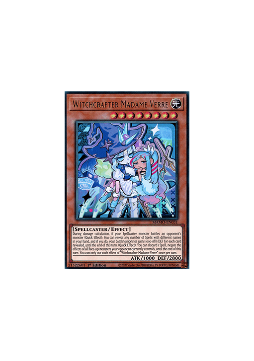 Witchcrafter Madame Verre (V.1 - Ultra Rare)
