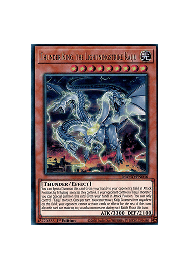 Thunder King, the Lightningstrike Kaiju