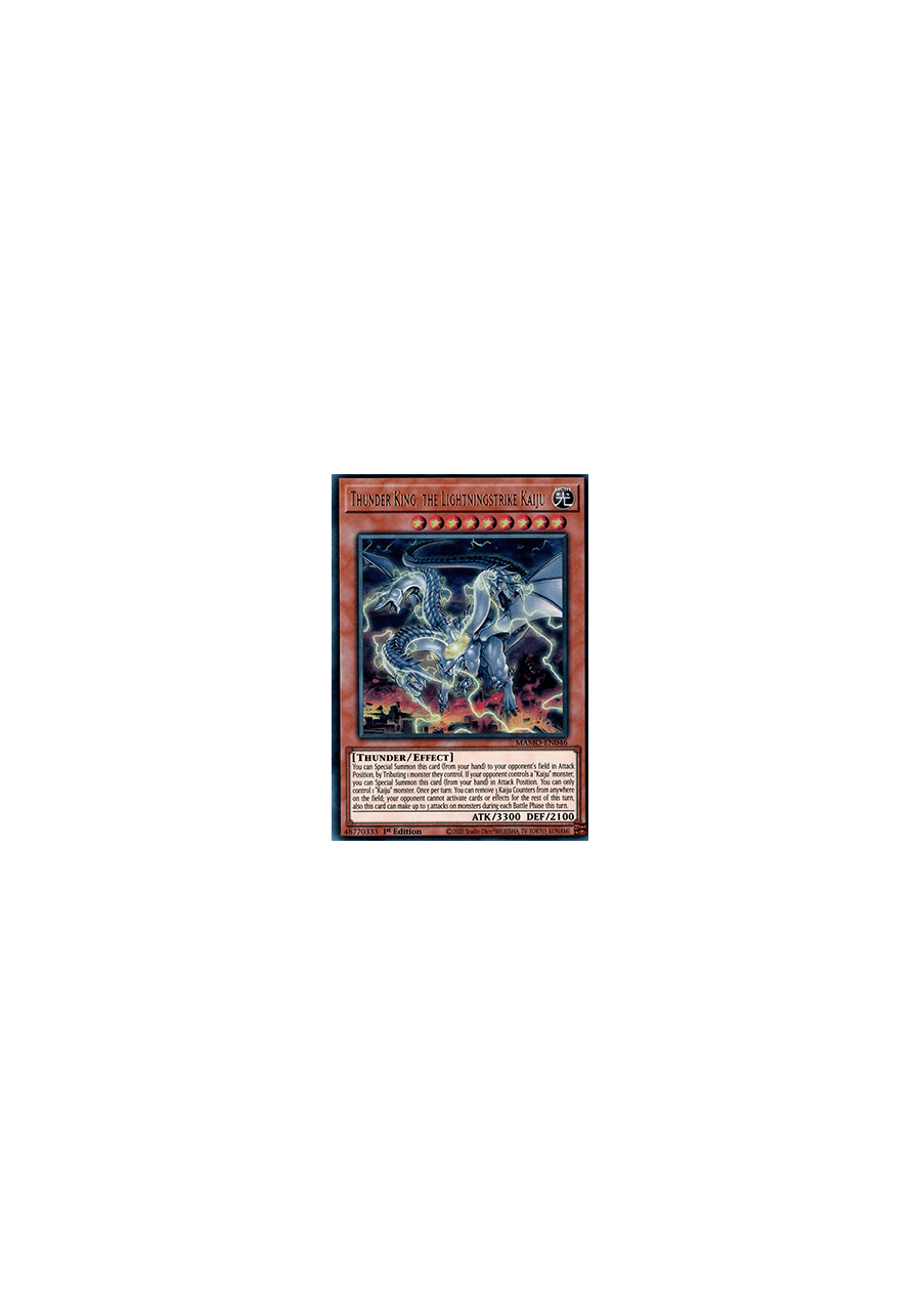 Thunder King, the Lightningstrike Kaiju