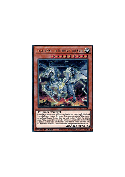 Thunder King, the Lightningstrike Kaiju