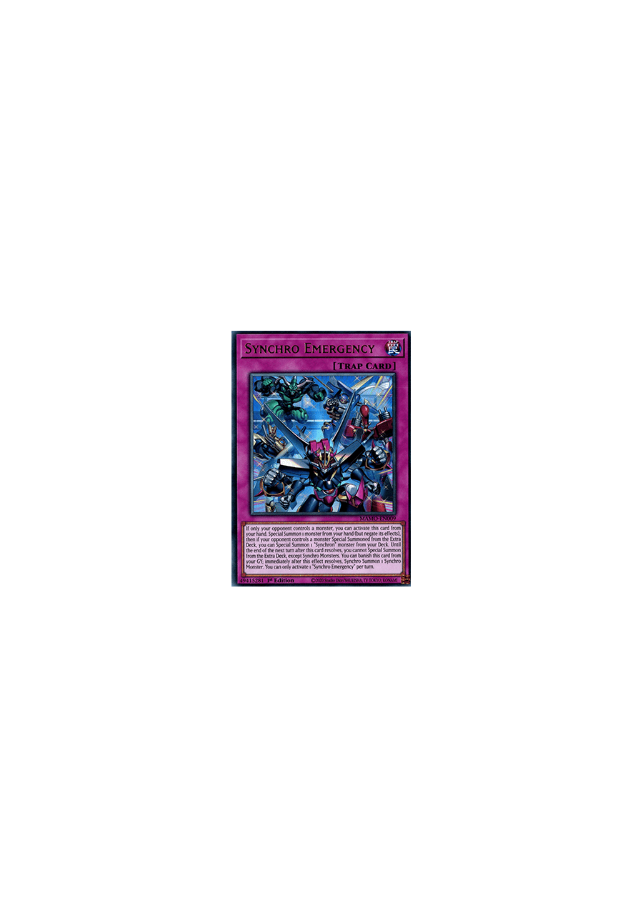 Synchro Emergency (V.1 - Ultra Rare)