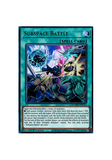 Subspace Battle