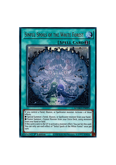 Sinful Spoils of the White Forest