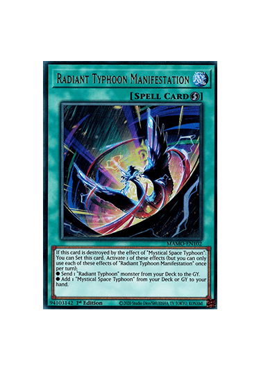 Radiant Typhoon Manifestation